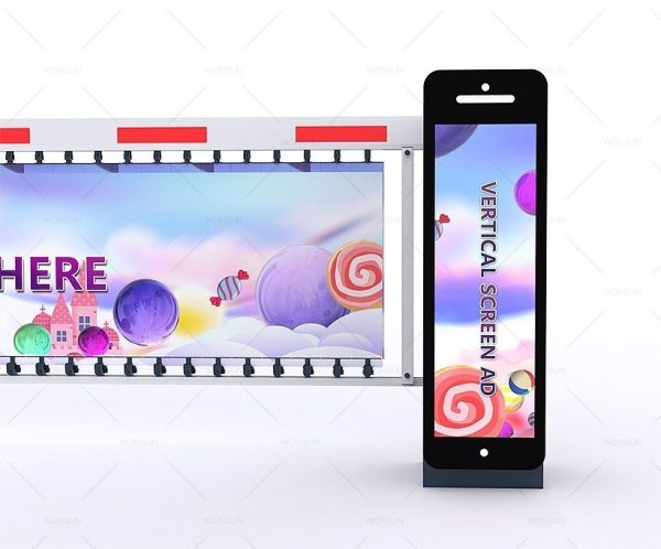wonsun boom barrier advertising